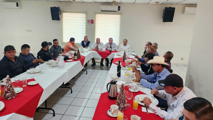 Brindis de Fin de Año con los Líderes Sindicales de la Región del Évora.