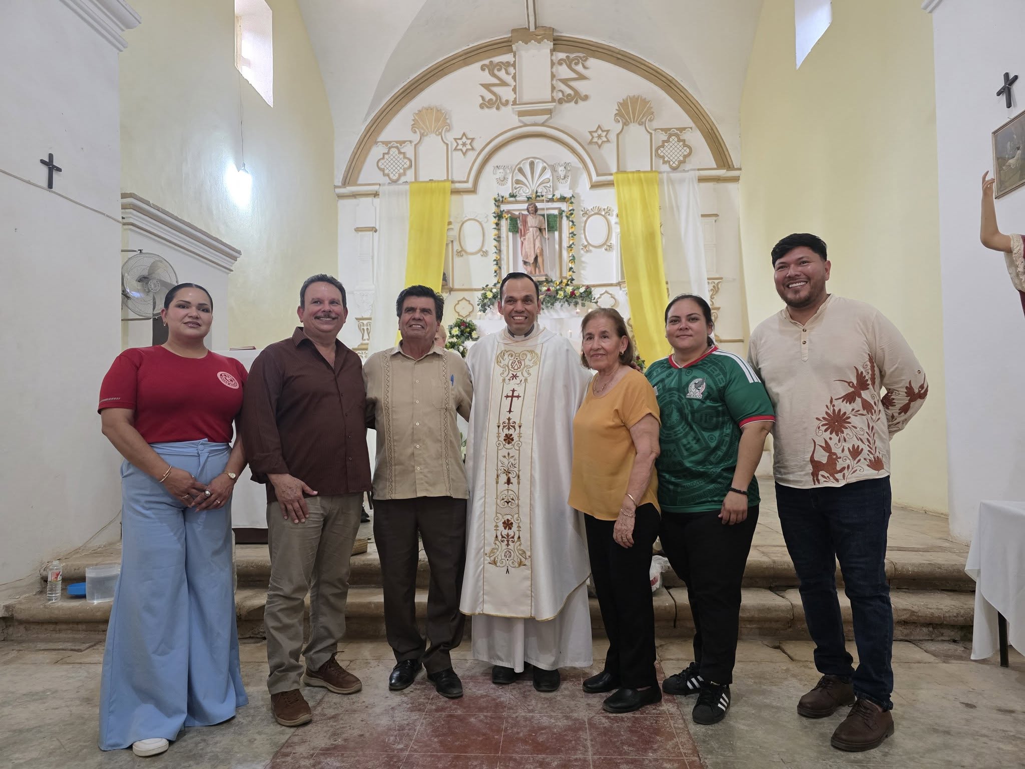 STASAM Mocorito participa en la tradicional celebración de San Juan Bautista en Capirato